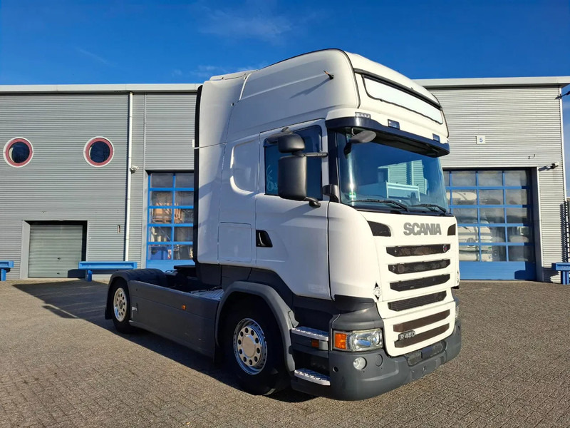 Scania R450 / GERMAN TRUCK / RETARDER / FULL-SPOILER / PARK AIRCO / LWDS / FRIDGE / AUTOMATIC / EURO-6 / 2017 - Tractor unit: picture 2 Scania R450 / GERMAN TRUCK / RETARDER / FULL-SPOILER / PARK AIRCO / LWDS / FRIDGE / AUTOMATIC / EURO-6 / 2017 - Tractor unit: picture 2