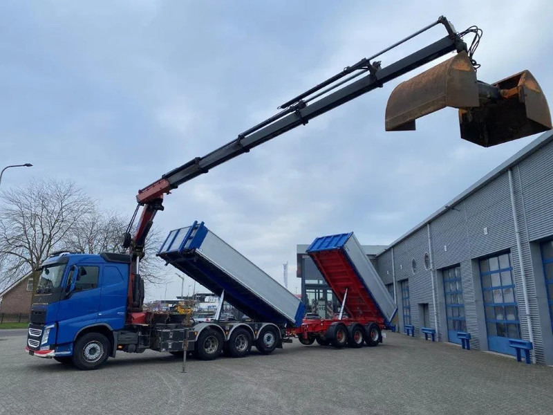 Volvo FH4-500 / HMF 3220K-RC / REMOTE / ROTATOR / 3SIDE TIPPER / DYNAMIC STEERING / ONLY:302623 KM / AUTOMATIC / EURO-6 / 2017 - Crane truck: picture 1 Volvo FH4-500 / HMF 3220K-RC / REMOTE / ROTATOR / 3SIDE TIPPER / DYNAMIC STEERING / ONLY:302623 KM / AUTOMATIC / EURO-6 / 2017 - Crane truck: picture 1
