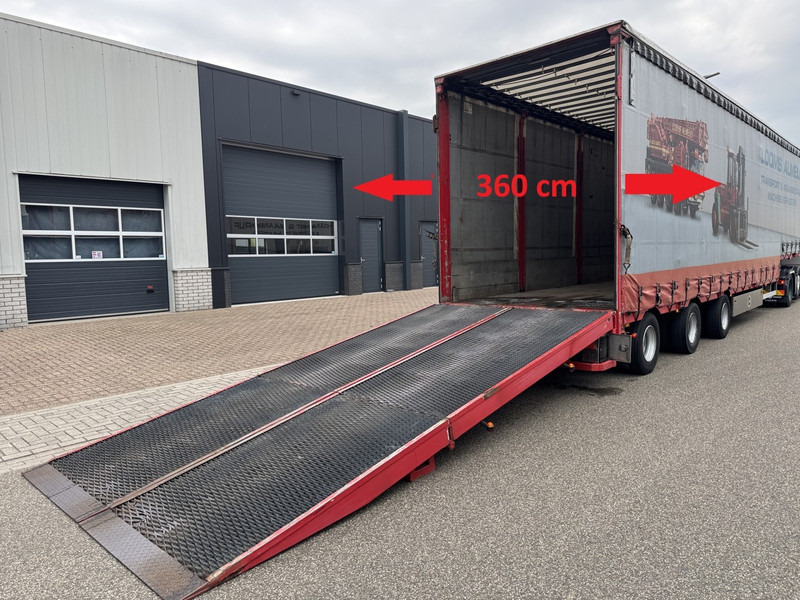 Jumbo Semi-lowloader, expandable and increaseable, Ramps 510 cm - Low loader semi-trailer: picture 1 Jumbo Semi-lowloader, expandable and increaseable, Ramps 510 cm - Low loader semi-trailer: picture 1