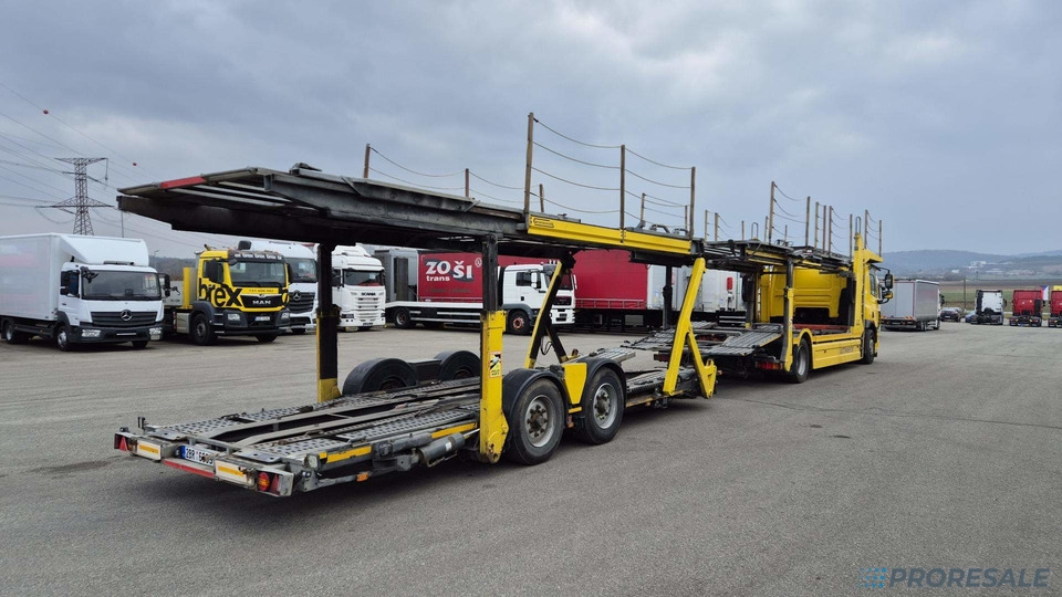 DAF FA CF 75.360 EURO 5 přepravník aut - prodejné jen s přívěsem GROENEWOLD P0461K - cena je za celou soupravu - Car transporter truck: picture 3 DAF FA CF 75.360 EURO 5 přepravník aut - prodejné jen s přívěsem GROENEWOLD P0461K - cena je za celou soupravu - Car transporter truck: picture 3