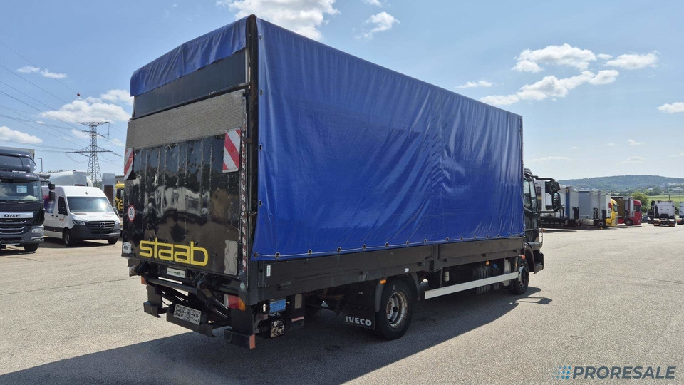 IVECO EUROCARGO ML 75E18 - valník s plachtou + zvedací čelo 1 t - Curtain side truck: picture 3 IVECO EUROCARGO ML 75E18 - valník s plachtou + zvedací čelo 1 t - Curtain side truck: picture 3