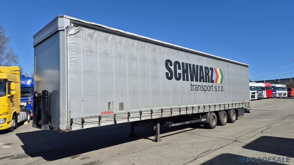 KÖGEL SN 24 MEGA - Curtainsider semi-trailer: picture 2 KÖGEL SN 24 MEGA - Curtainsider semi-trailer: picture 2