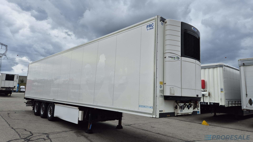 KRONE COOL LINER SD mrazírenský - MULTITEMP - dělící stěna + agregát CARRIER VECTOR 1950 Mt - Refrigerated semi-trailer: picture 1 KRONE COOL LINER SD mrazírenský - MULTITEMP - dělící stěna + agregát CARRIER VECTOR 1950 Mt - Refrigerated semi-trailer: picture 1