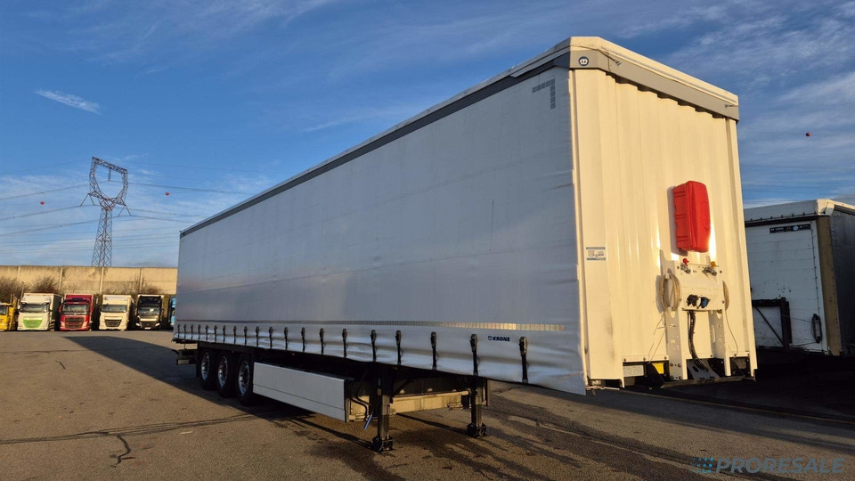 KRONE SD PROFI LINER + paletový koš 32 palet + 2 x zvedací náprava - Curtainsider semi-trailer: picture 1 KRONE SD PROFI LINER + paletový koš 32 palet + 2 x zvedací náprava - Curtainsider semi-trailer: picture 1