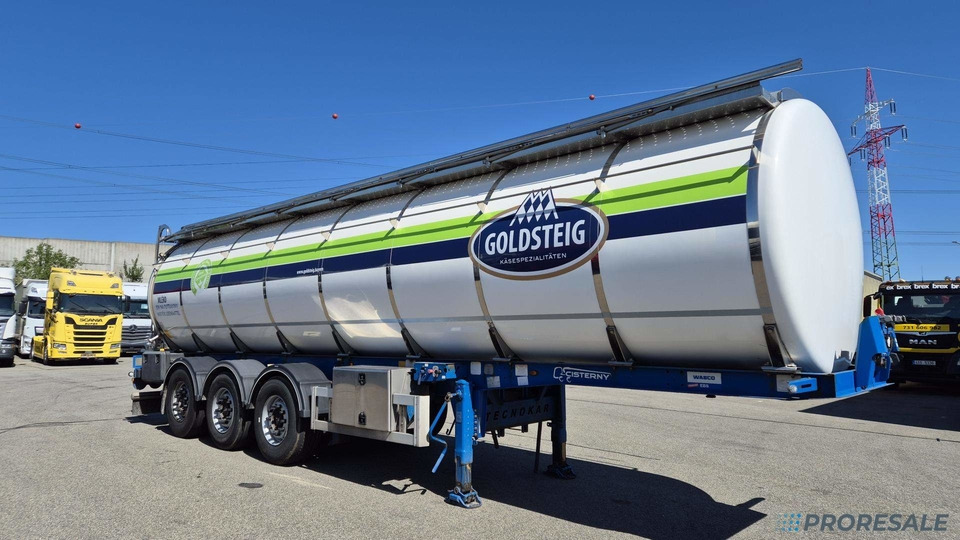 OSTATNÍ GRAPAR T3-G - Potravinářská cisterna 30 m3 - 4 komory - Tanker semi-trailer: picture 1 OSTATNÍ GRAPAR T3-G - Potravinářská cisterna 30 m3 - 4 komory - Tanker semi-trailer: picture 1