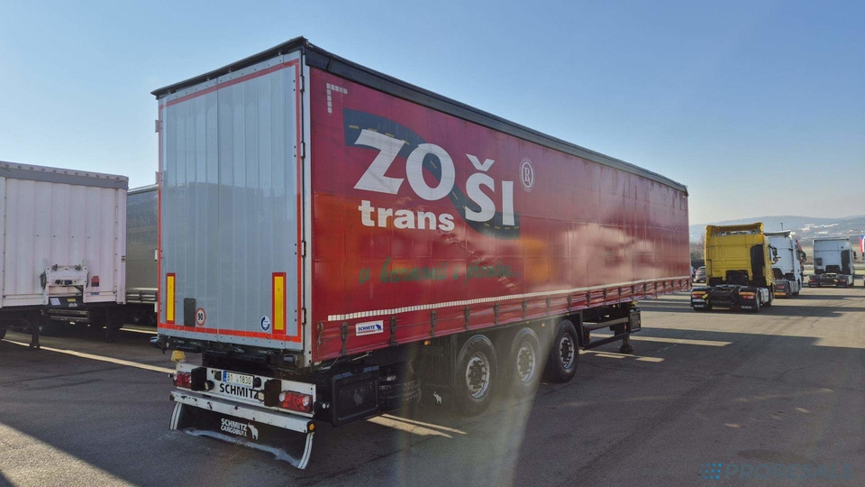 SCHMITZ CARGOBULL SCS 24/L - 13.62 - MULDA na přepravu svitků - Curtainsider semi-trailer: picture 3 SCHMITZ CARGOBULL SCS 24/L - 13.62 - MULDA na přepravu svitků - Curtainsider semi-trailer: picture 3