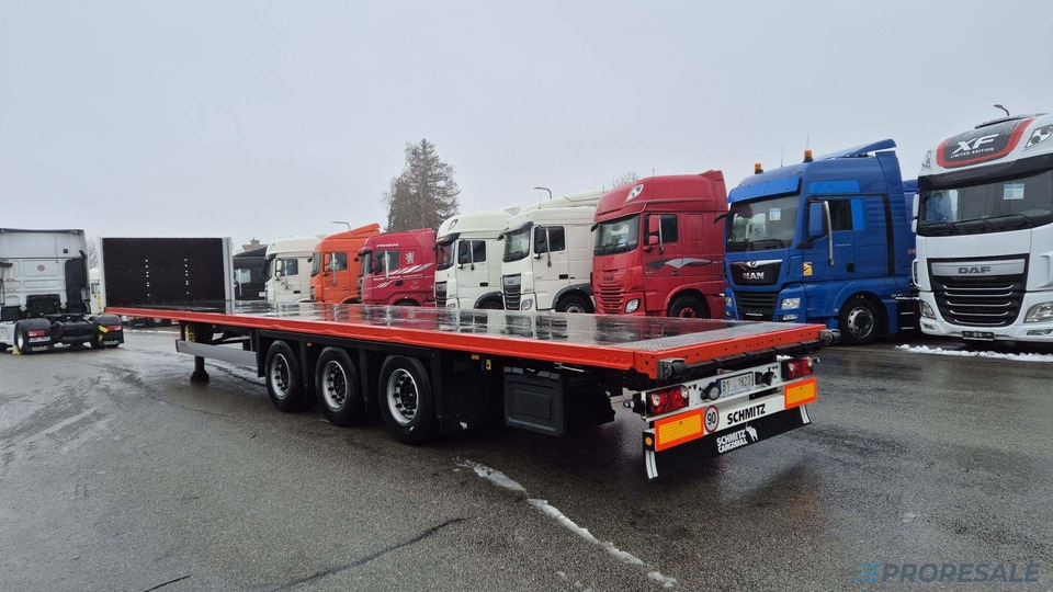 SCHMITZ CARGOBULL SPL 24/L 13.62 MB MEGA PLATO - Dropside/ Flatbed semi-trailer: picture 3 SCHMITZ CARGOBULL SPL 24/L 13.62 MB MEGA PLATO - Dropside/ Flatbed semi-trailer: picture 3