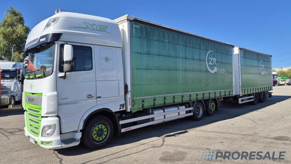 WECON PC-CP-T0111 - velkobjemová souprava - prodejné jen s vozidlem DAF D1882K - cena je za celou soupravu - Curtain side truck: picture 2 WECON PC-CP-T0111 - velkobjemová souprava - prodejné jen s vozidlem DAF D1882K - cena je za celou soupravu - Curtain side truck: picture 2