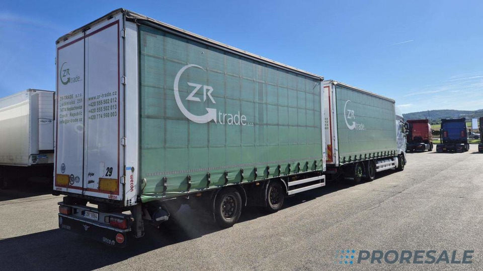 WECON PC-CP-T0111 - velkobjemová souprava - prodejné jen s vozidlem DAF D1882K - cena je za celou soupravu - Curtain side truck: picture 1 WECON PC-CP-T0111 - velkobjemová souprava - prodejné jen s vozidlem DAF D1882K - cena je za celou soupravu - Curtain side truck: picture 1