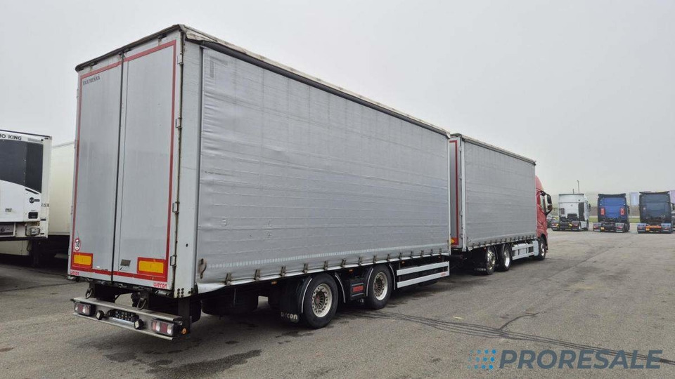 WECON PC-CP-T01118 - velkobjemová souprava - prodejné jen s vozidlem VOLVO V0594W - cena je za celou soupravu - Curtain side truck: picture 1 WECON PC-CP-T01118 - velkobjemová souprava - prodejné jen s vozidlem VOLVO V0594W - cena je za celou soupravu - Curtain side truck: picture 1