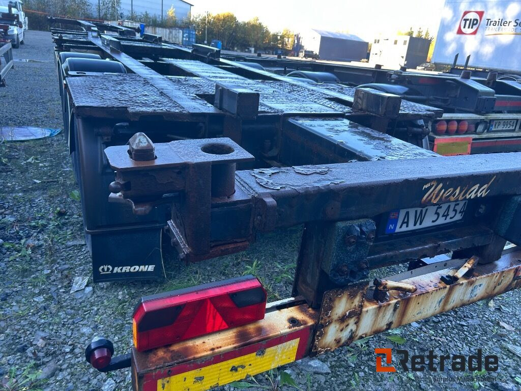 2010 Container henger KRONE SDC 27 2010 - Container transporter/ Swap body trailer: picture 4 2010 Container henger KRONE SDC 27 2010 - Container transporter/ Swap body trailer: picture 4