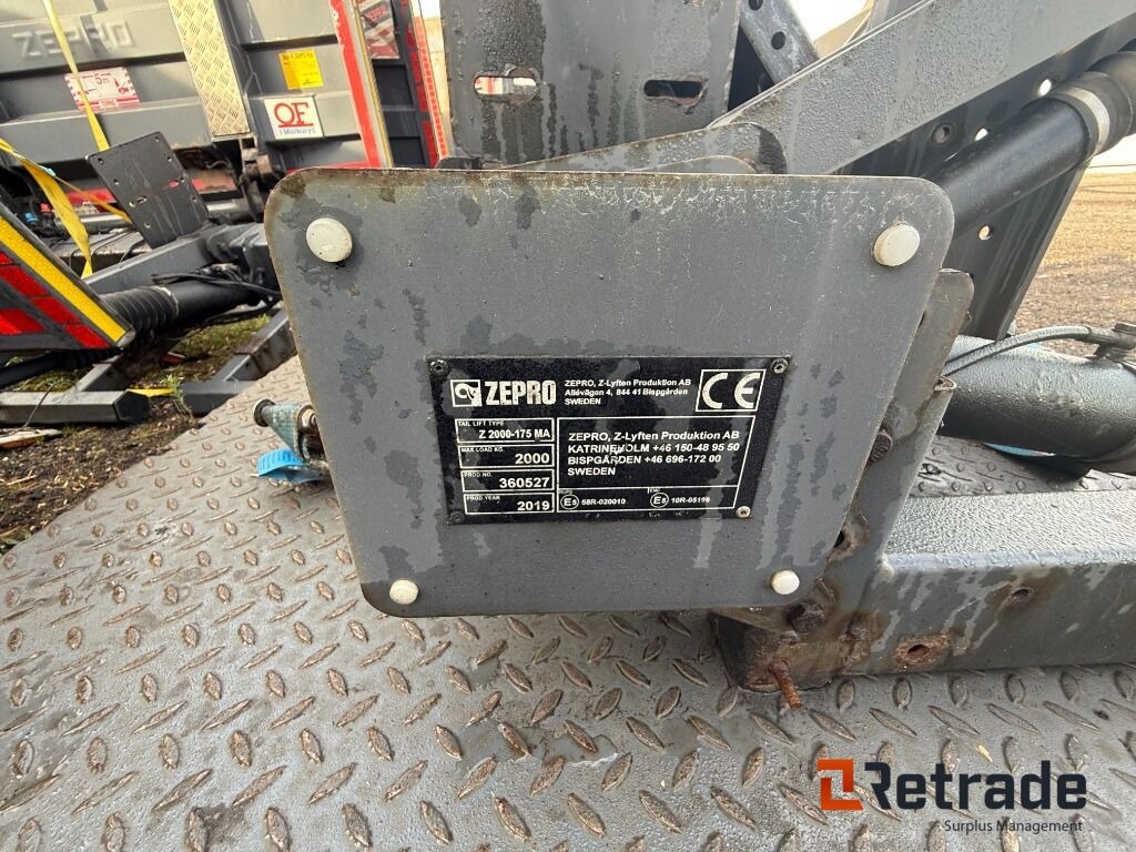 Bakgavellyft Zepro Z2000-175 MA - Tail lift: picture 5 Bakgavellyft Zepro Z2000-175 MA - Tail lift: picture 5