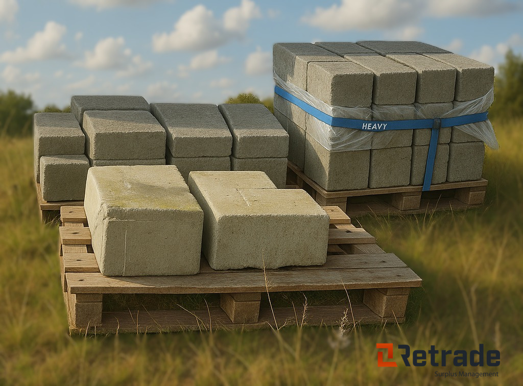 Byggestein og belegningsstein – selges samlet - Construction equipment: picture 1 Byggestein og belegningsstein – selges samlet - Construction equipment: picture 1