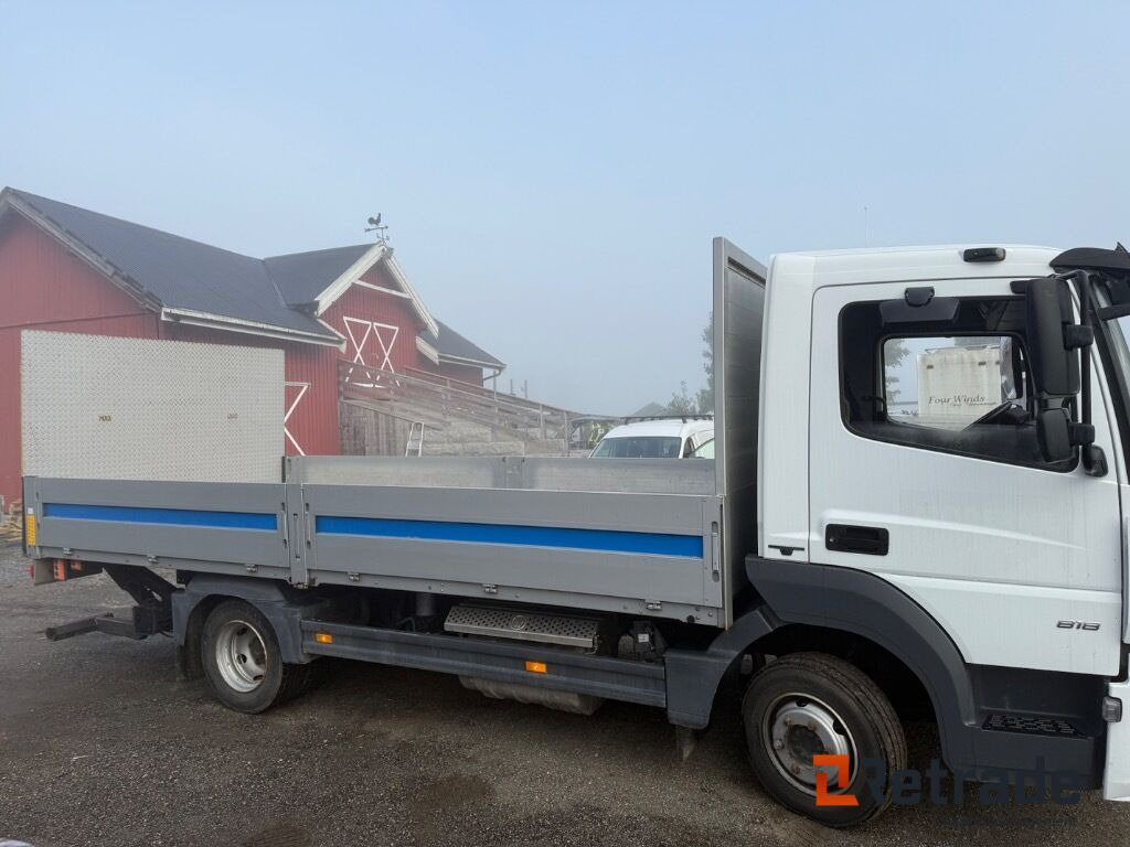 Lastebil Mercedes-Benz Atego EURO 6 Lav kilometer stand med baklem leveres ferdig EU - Dropside/ Flatbed truck: picture 4 Lastebil Mercedes-Benz Atego EURO 6 Lav kilometer stand med baklem leveres ferdig EU - Dropside/ Flatbed truck: picture 4