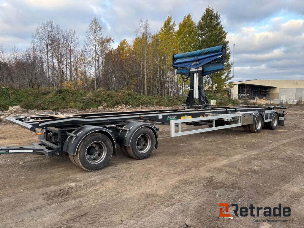 Lastväxlarvagn Hakarps 12-20 - 2024 38ton - Roll-off/ Skip trailer: picture 3 Lastväxlarvagn Hakarps 12-20 - 2024 38ton - Roll-off/ Skip trailer: picture 3