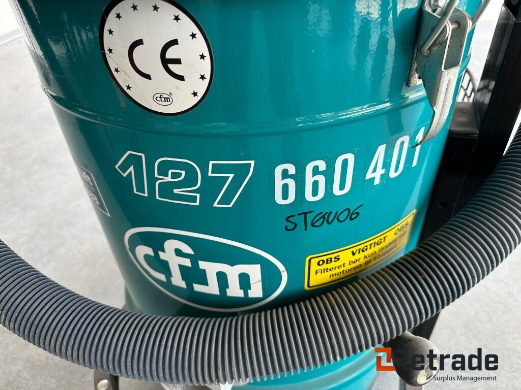 Industrial vacuum cleaner Nilfisk CFM 127 Støvsuger: picture 6