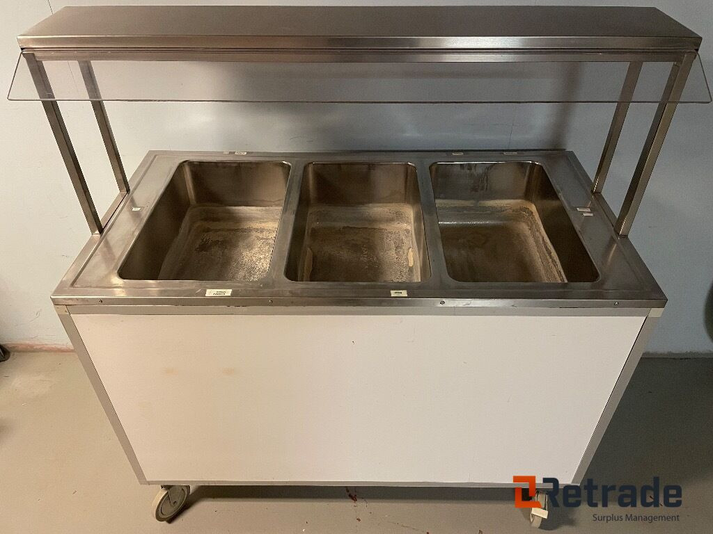 Restaurangutrustning Serveringsvagn med vattenbad - Food processing equipment: picture 2 Restaurangutrustning Serveringsvagn med vattenbad - Food processing equipment: picture 2