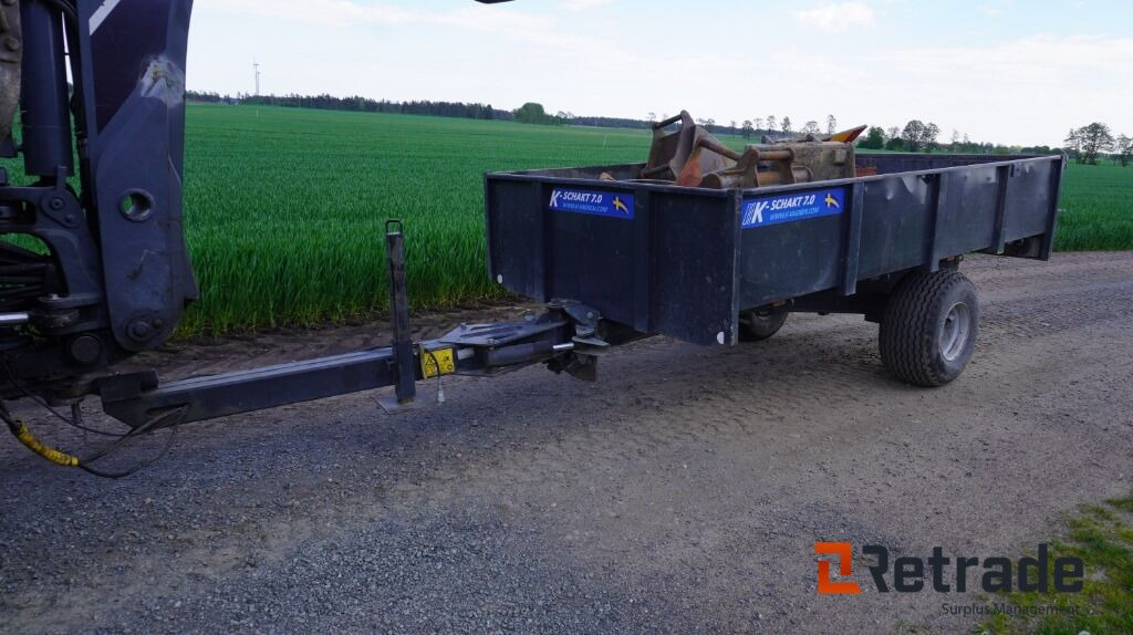 Schaktvagn K-Vagnen 7,0 styrbart drag - Tipper trailer: picture 3 Schaktvagn K-Vagnen 7,0 styrbart drag - Tipper trailer: picture 3