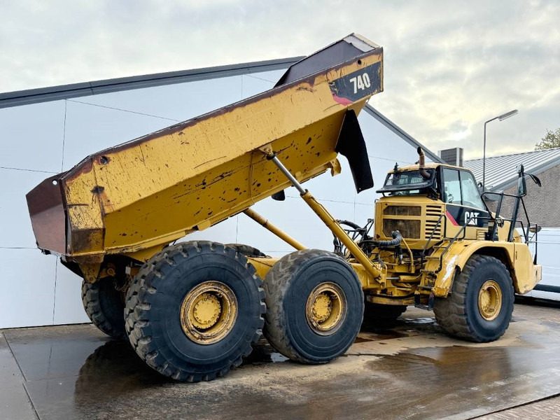 Articulated dump truck Cat 740 - Automatic Greasing / Body Heating / AC: picture 18