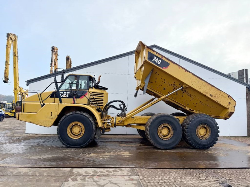 Articulated dump truck Cat 740 - Automatic Greasing / Body Heating / AC: picture 14