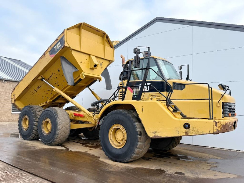 Articulated dump truck Cat 740 - Automatic Greasing / Body Heating / AC: picture 19