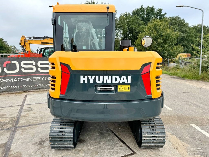 Hyundai HX60 - New / Unused / 2024 Model - Mini excavator: picture 4 Hyundai HX60 - New / Unused / 2024 Model - Mini excavator: picture 4