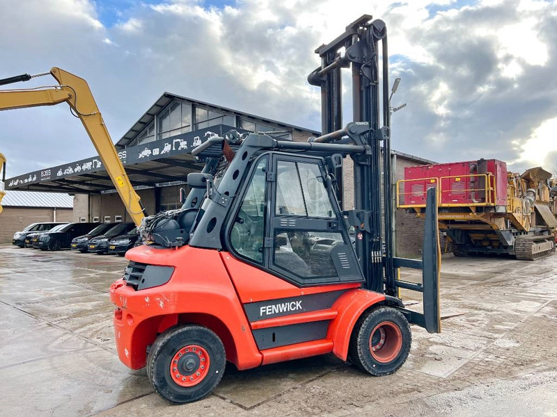 Linde H70T-02 - Side shift / Fork positioners - LPG forklift: picture 4 Linde H70T-02 - Side shift / Fork positioners - LPG forklift: picture 4