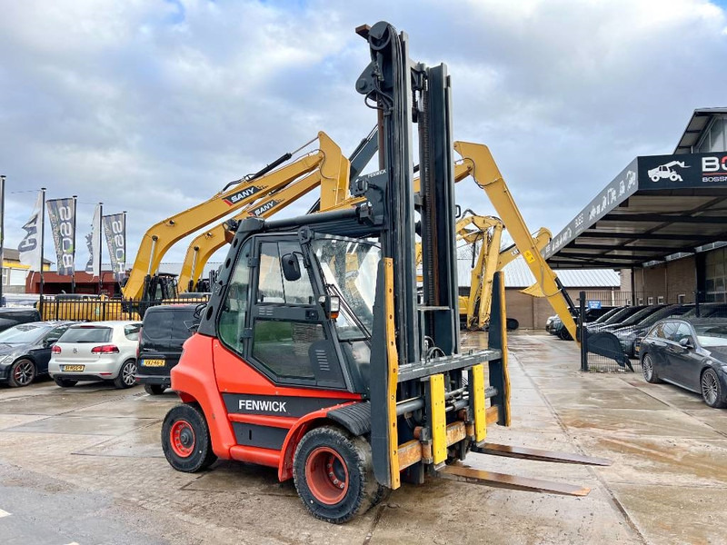 Linde H70T-02 - Side shift / Fork positioners - LPG forklift: picture 5 Linde H70T-02 - Side shift / Fork positioners - LPG forklift: picture 5