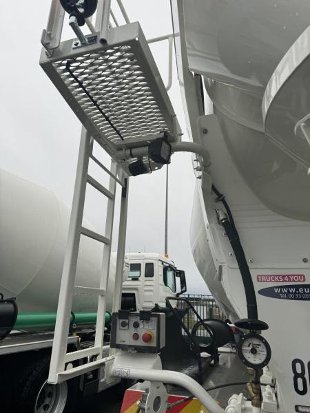 New Concrete mixer truck MAN TGS 32.430: picture 13