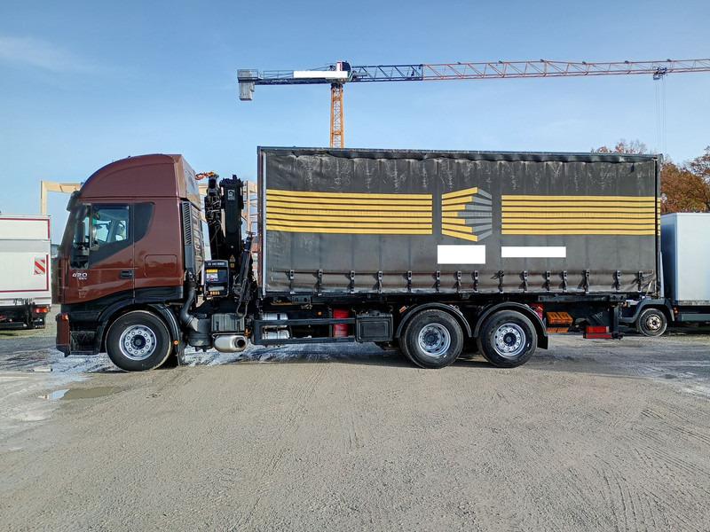 Iveco AS260S42Y/FS - Curtain side truck, Crane truck: picture 1 Iveco AS260S42Y/FS - Curtain side truck, Crane truck: picture 1