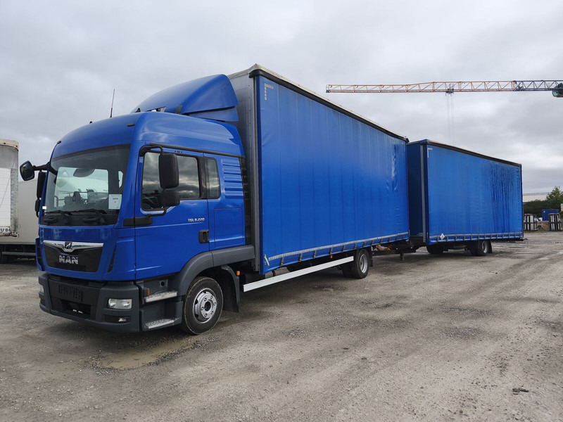 MAN TGL 8.220 Plane Jumbo Gardine Euro6 4x2 (10) - Curtain side truck: picture 1 MAN TGL 8.220 Plane Jumbo Gardine Euro6 4x2 (10) - Curtain side truck: picture 1