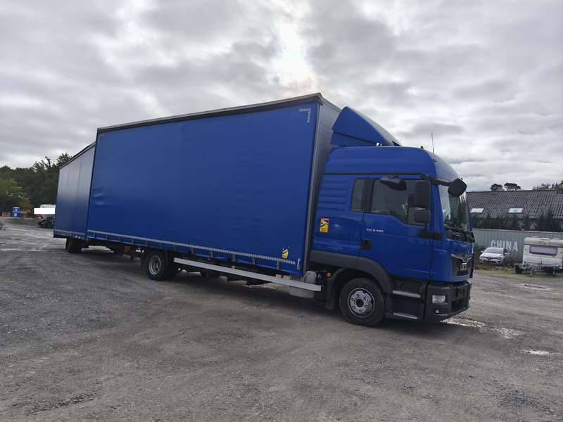 MAN TGL 8.220 Plane Jumbo Gardine Euro6 4x2 (10) - Curtain side truck: picture 2 MAN TGL 8.220 Plane Jumbo Gardine Euro6 4x2 (10) - Curtain side truck: picture 2