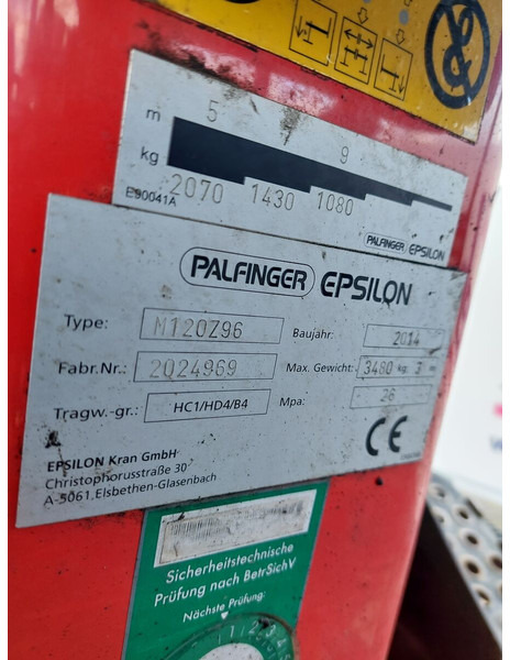 Timber truck, Crane truck Scania R490 6x4 Euro 6 Kurzholz Palfinger AHK (2): picture 14