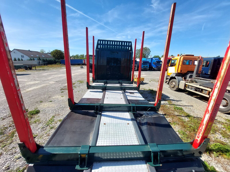 Timber truck, Crane truck Scania R490 6x4 Euro 6 Kurzholz Palfinger AHK (2): picture 12