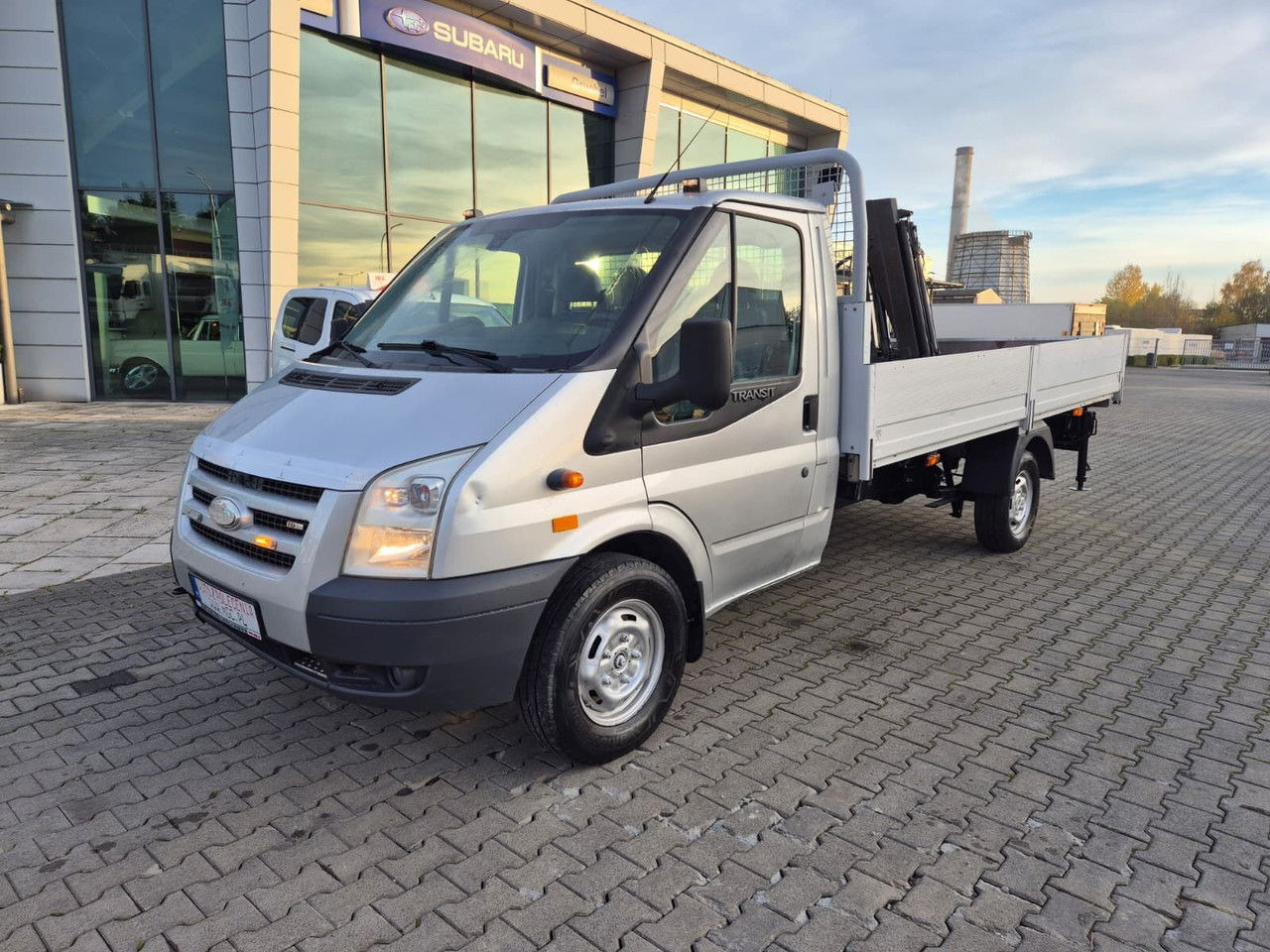 Ford Transit 350 2.4 TDCi / HDS Hiab / 1 Owner / Serviced - Open body delivery van: picture 1 Ford Transit 350 2.4 TDCi / HDS Hiab / 1 Owner / Serviced - Open body delivery van: picture 1