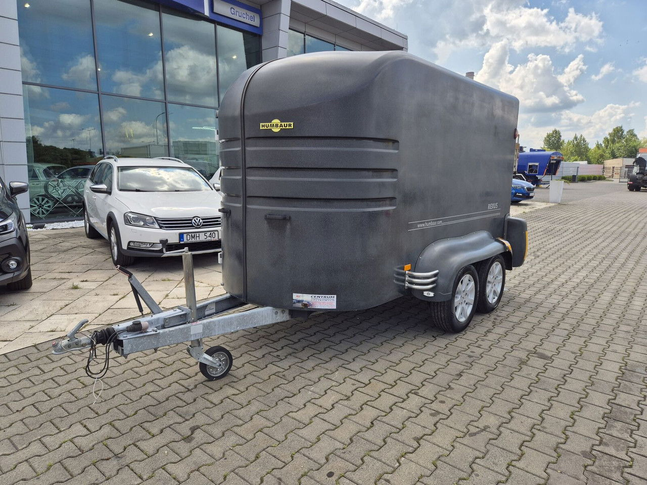 HUMBAUR Rexus 2000 / FOR Transporting 2 Horses, Ponies ANDBreedin - Horse trailer: picture 1 HUMBAUR Rexus 2000 / FOR Transporting 2 Horses, Ponies ANDBreedin - Horse trailer: picture 1