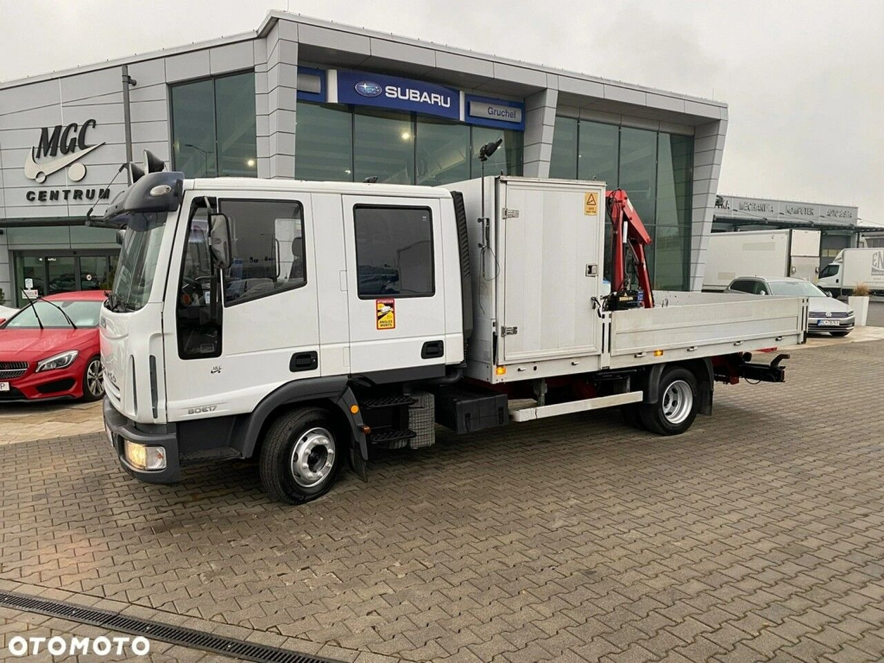 IVECO Eurocargo ML80E17 / HDS HMF / 1 Owner / Doka - Dropside/ Flatbed truck, Crane truck: picture 2 IVECO Eurocargo ML80E17 / HDS HMF / 1 Owner / Doka - Dropside/ Flatbed truck, Crane truck: picture 2