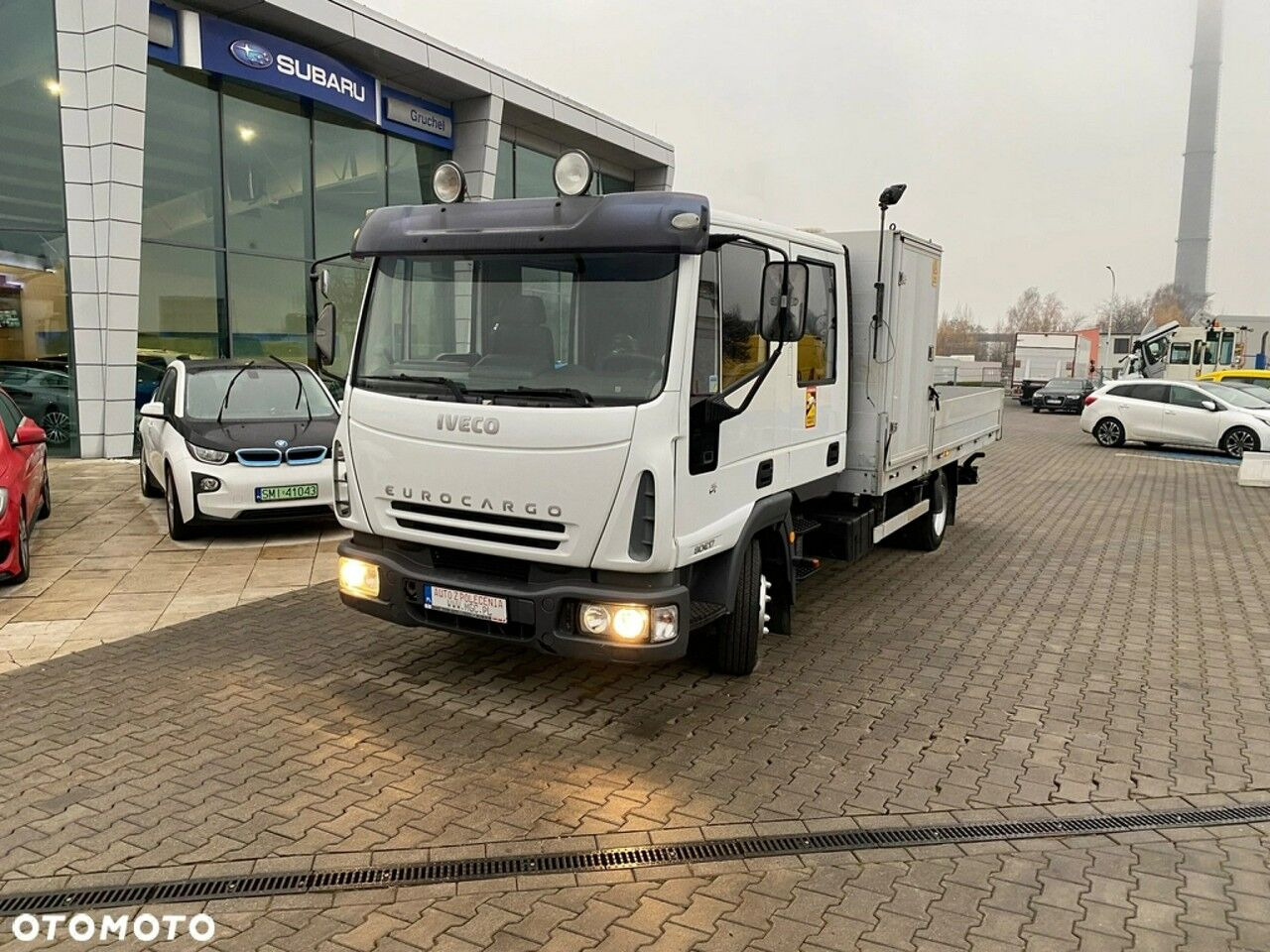 Iveco Eurocargo ML80E17 - Dropside/ Flatbed truck, Crane truck: picture 3 Iveco Eurocargo ML80E17 - Dropside/ Flatbed truck, Crane truck: picture 3
