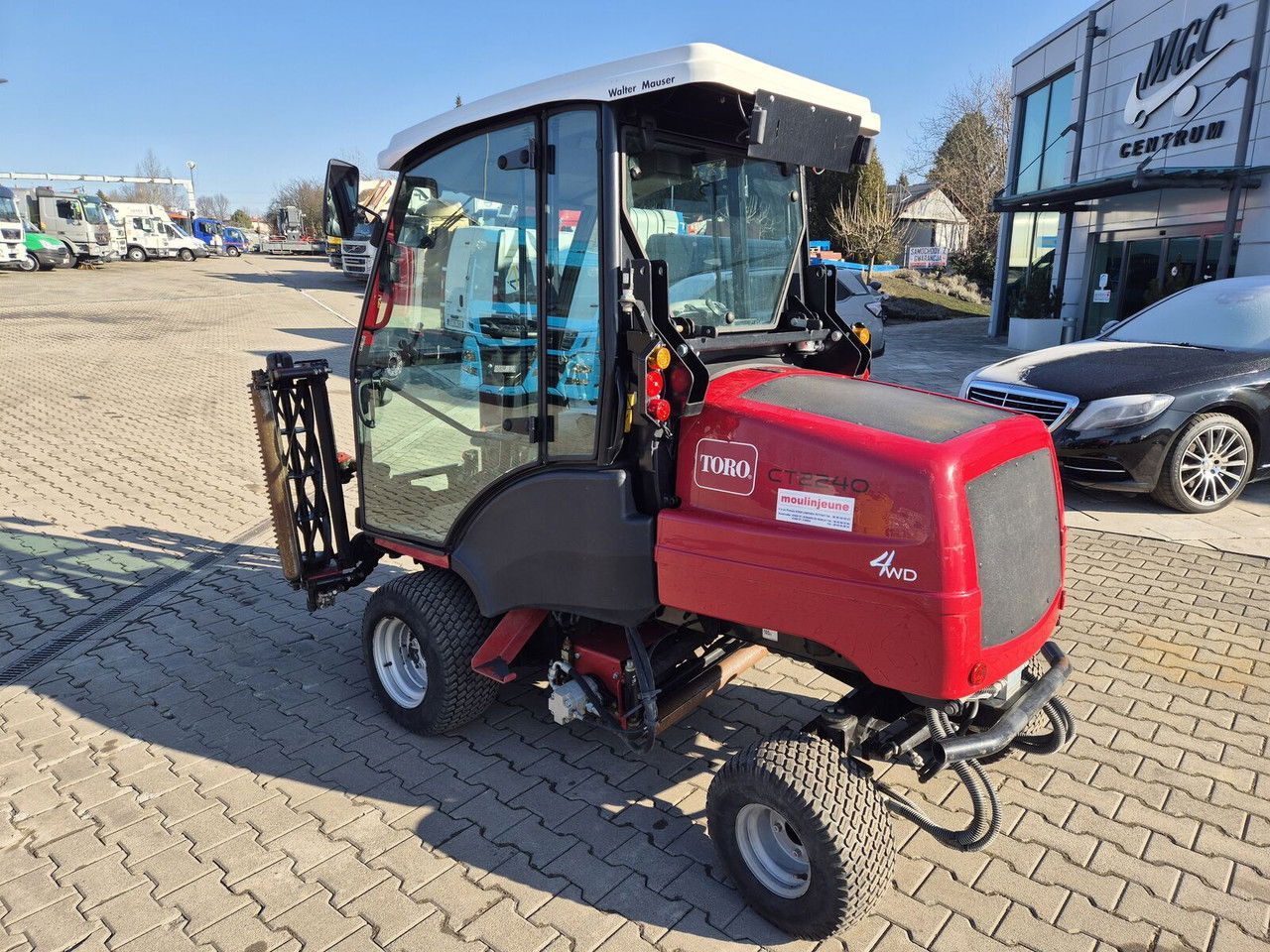 Lawn mower TORO Toro CT2240 / 4WD / Like NEW / Only 1681MTH: picture 10