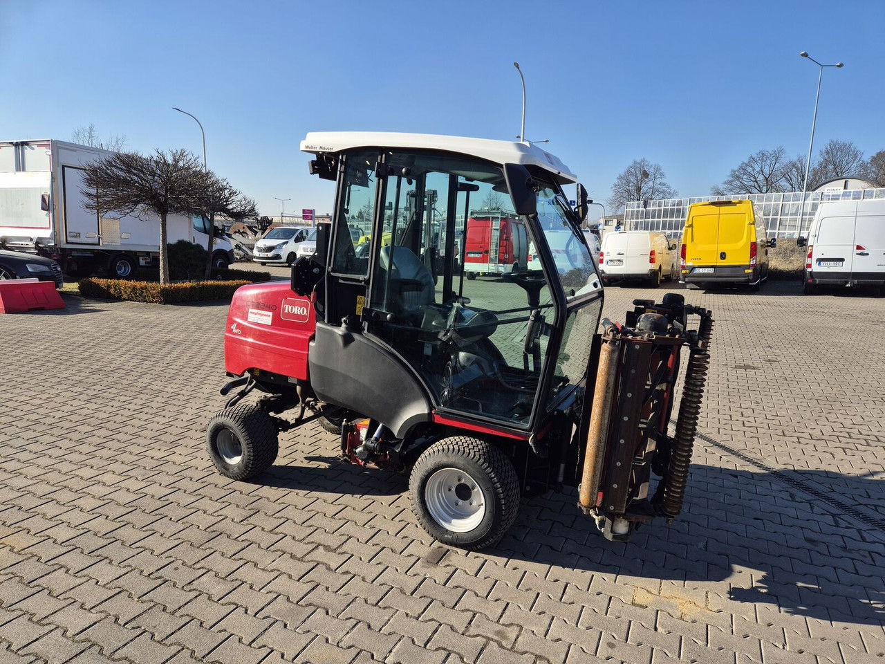 Lawn mower TORO Toro CT2240 / 4WD / Like NEW / Only 1681MTH: picture 7