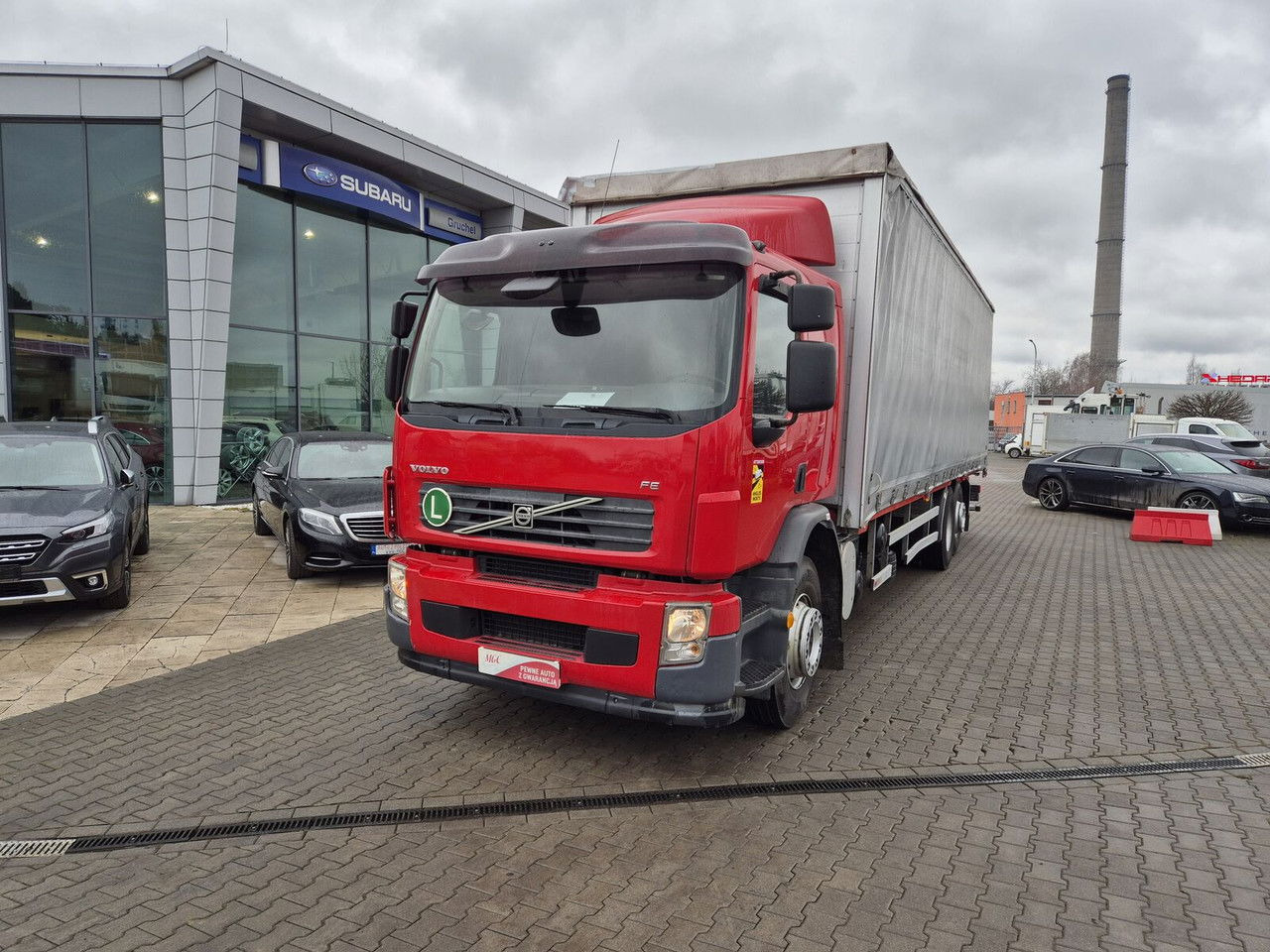 Volvo FE 320 62R / Serviced / 22 EP / Euro 4 - Curtain side truck: picture 2 Volvo FE 320 62R / Serviced / 22 EP / Euro 4 - Curtain side truck: picture 2