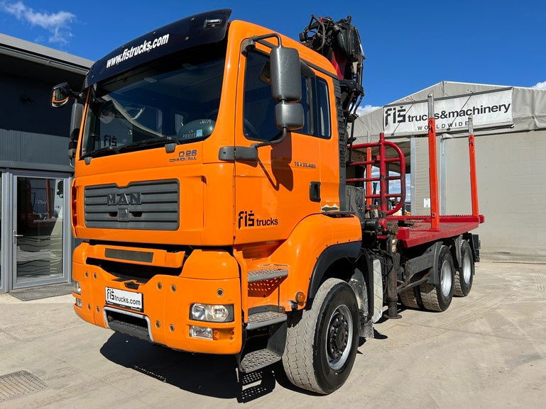MAN TGA 33.480 6x6 forest truck - Complete Spring - LIV 170 Z + scissors - Timber truck: picture 1 MAN TGA 33.480 6x6 forest truck - Complete Spring - LIV 170 Z + scissors - Timber truck: picture 1