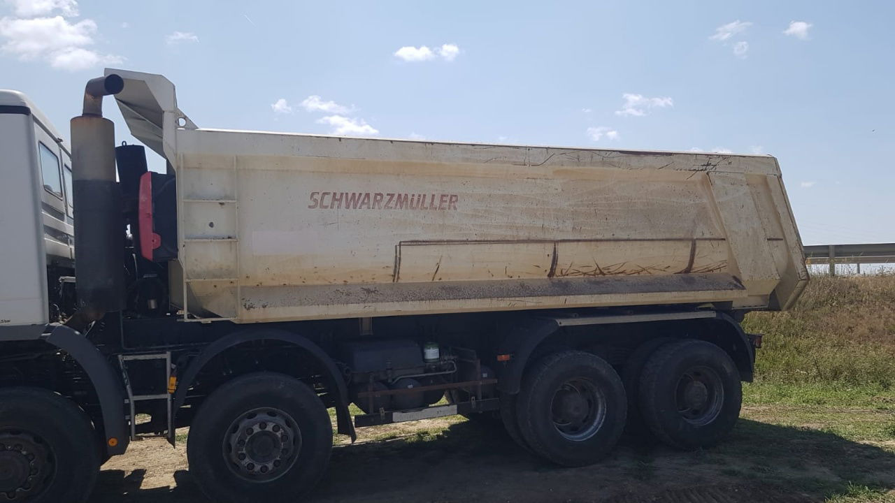 Mercedes-Benz Actros 4141 K 8x6 schwarzmuller mulda tipper - Tipper: picture 3 Mercedes-Benz Actros 4141 K 8x6 schwarzmuller mulda tipper - Tipper: picture 3