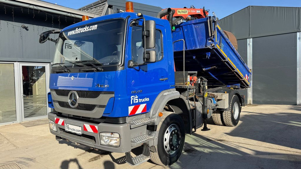 Mercedes-Benz Axor 1829 K 4x2 meiller tipper - crane PK8501 remote - Tipper: picture 5 Mercedes-Benz Axor 1829 K 4x2 meiller tipper - crane PK8501 remote - Tipper: picture 5