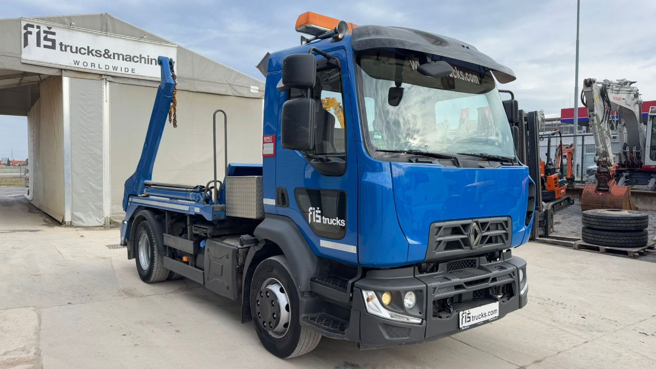 Renault 16.280 4X2 meiller absetz tipper - Container transporter/ Swap body truck: picture 3 Renault 16.280 4X2 meiller absetz tipper - Container transporter/ Swap body truck: picture 3