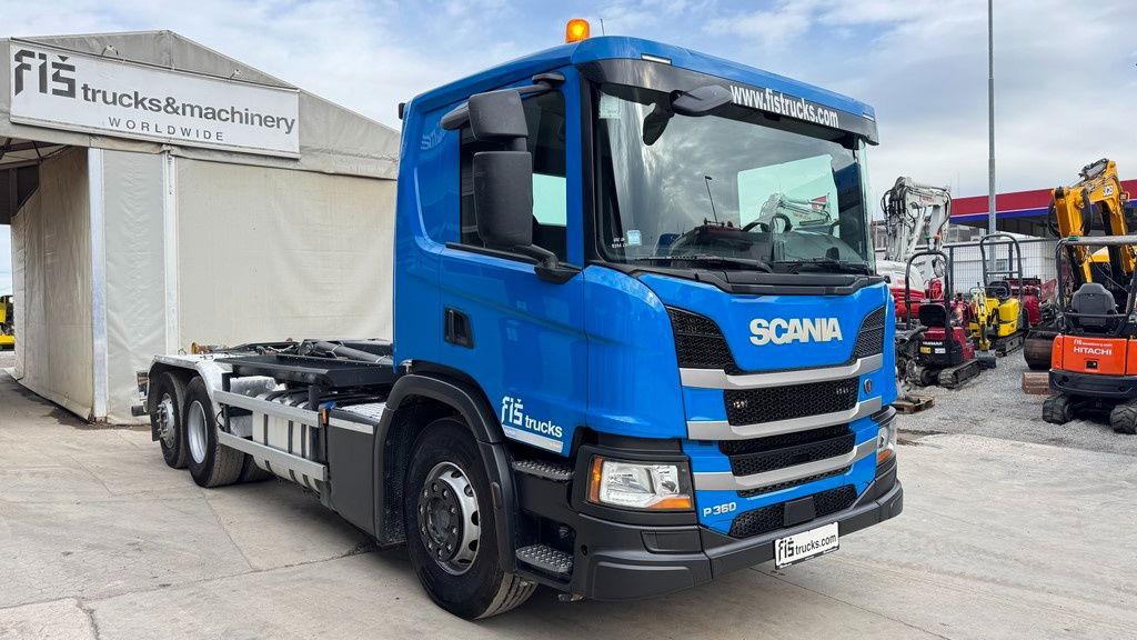 Scania P 360 6x2 palfinger abroll tipper - steering axle - Container transporter/ Swap body truck: picture 3 Scania P 360 6x2 palfinger abroll tipper - steering axle - Container transporter/ Swap body truck: picture 3