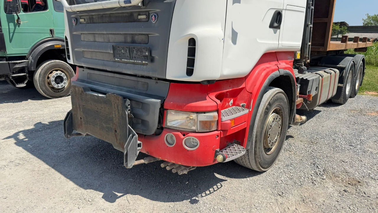 Scania R400 6x2 abroll tipper + plato - Container transporter/ Swap body truck: picture 2 Scania R400 6x2 abroll tipper + plato - Container transporter/ Swap body truck: picture 2