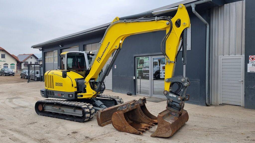 WACKER NEUSON ET90 - Powertilt - 3X Buckets - 2018 Year - Camera - Mini excavator: picture 4 WACKER NEUSON ET90 - Powertilt - 3X Buckets - 2018 Year - Camera - Mini excavator: picture 4
