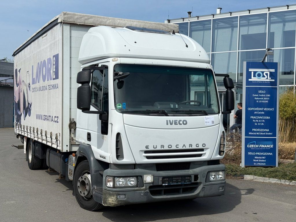 Iveco 120E28 EURO 5 - Curtain side truck: picture 1 Iveco 120E28 EURO 5 - Curtain side truck: picture 1
