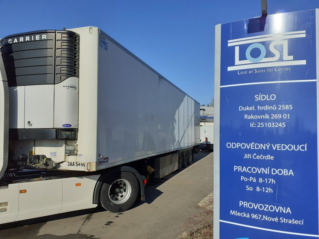Lamberet LVF S3 Carrier Maxima 1300 - Closed box semi-trailer: picture 1 Lamberet LVF S3 Carrier Maxima 1300 - Closed box semi-trailer: picture 1